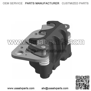 Polaris Ranger Brake Caliper Assembly, Left, 1.375 in, Genuine OEM Part 1912123, Qty 1