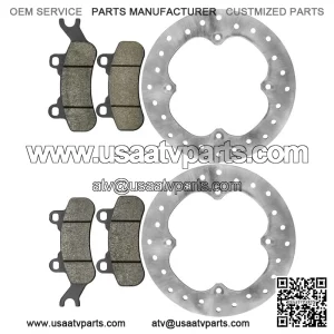 Can-Am Maverick X3 Max R 2018-2019 Front/Rear Brake Rotor w/Pads