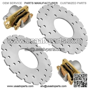 Polaris Scrambler 500 2X4/4X4 2001-2002 Front Brake Calipers w/Disc (Left/Right)