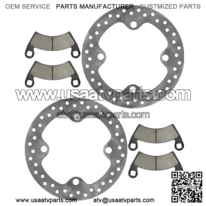 Front Brake Rotors & Pads for Polaris RZR XP 1000/RZR XP 4 1000 (2014-2025)