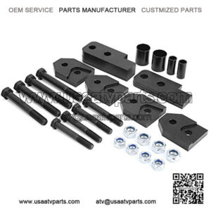 2"x 50' Twill Weave Motorcycle ATV Titanium Exhaust Heat Shield Wrap with 11.8" Locking Ties (Pack of 15)