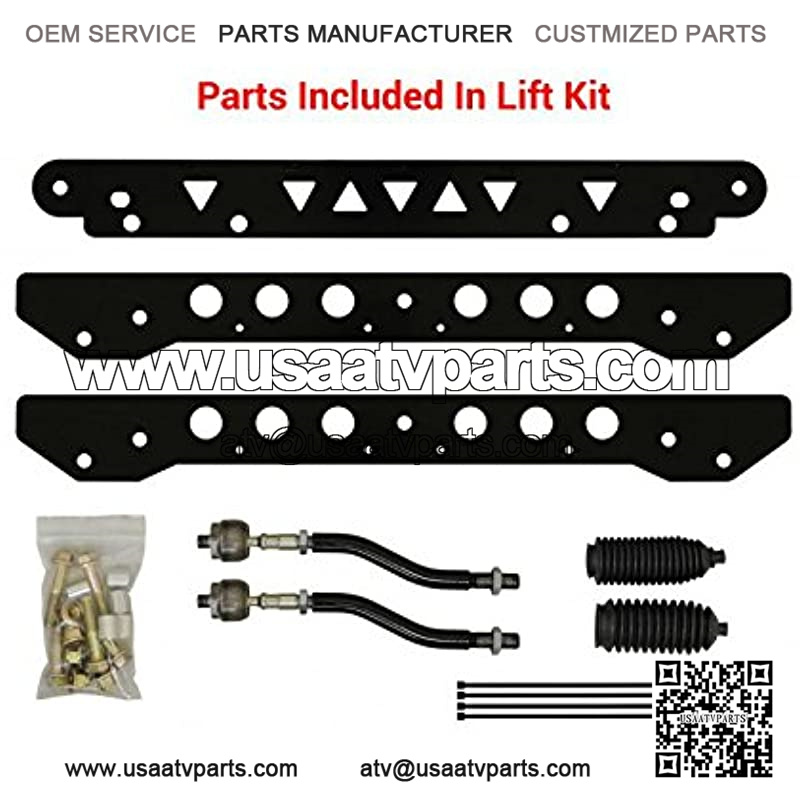 Super ATV 2" Lift Kit for Kawasaki Mule Pro FXT/DXT/FX/FXR (See Fitment) - Room for Larger Tires!