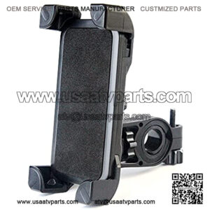 Bike Phone Mount Holder Adjustable Bicycle Phone Holder Accessories Compatible with iPhone 12 Se 11 Pro Max 8 Plus Samsung S10+ ATV& All Phones