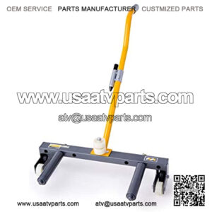 Rolling Wheel Dolly for Changing Car, Truck, Skid Steer, ATV, and Trailer Tires, Tire Lift for Large and Small Vehicles, 3 Roller Positions, 551 Pound Capacity