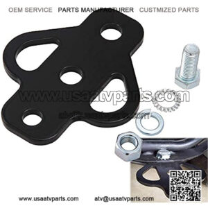 300mm Steering Wheel Gear Rack Pinion Tie Rod Rack Adjustable Shaft Assembly For 110cc 125cc 140cc 150cc Go Kart Go Cart Buggy Karting ATV UTV Bike