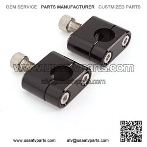 Pair Aluminum Motorcycle ATV Bikes Front Fork Headlight Bracket Mount Clamp 41MM