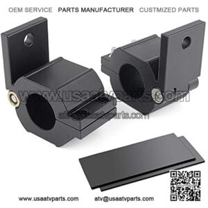 Universal Slip on Modified Exhaust Mufflers with Silencers Compatible with Motorcycle Grom ATV Dirt Bike Street Bike Scooter Pipe Diameter 38mm-51mm Exhaust,Black