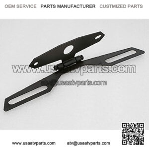 Universal Mini License Plate Tail Brake Light Tag Holder Folding Bracket Mount for Motorcycle Suzuki Kawasaki Ducati Honda Chopper Bobber Racer Cruiser Dirt Sports ATV 4x4 off road Street Bikes