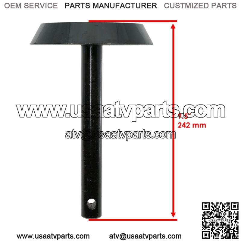 Snow Plow Shoes For Buyers / Western 1303200C 49067 with Pin & Washer - Image 2