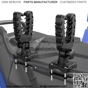 UTV ATV Gun Holder Bow Rack Tool Grip Shovel Rack Mount for Sportsman Yamaha