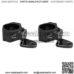 2 PCS UTV Light Flag Mount Bracket 1.75"-2" Adjustable For Polaris RZR Ranger X3