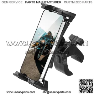 0.6"-2" UTV Cell Phone Holder Mount for Polaris RZR 900 1000 XP Pro Maverick SXS
