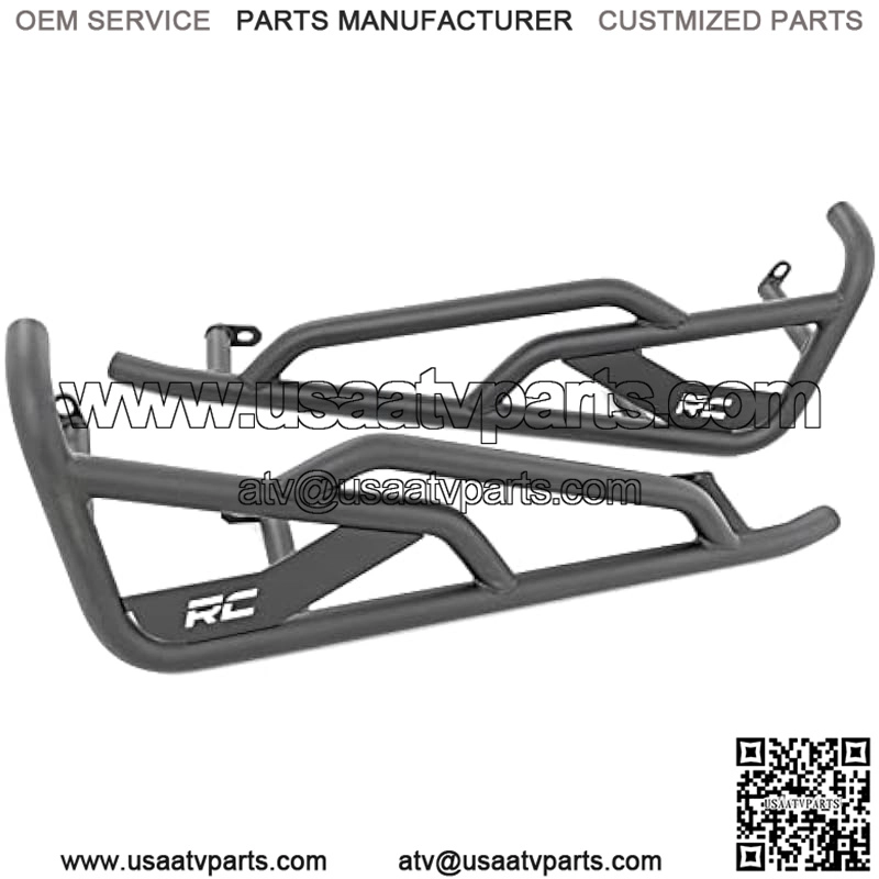 Rough Country Rock Sliders for 2-Seater 2014-2022 Polaris RZR 900/1000-93064