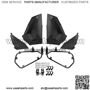 Kiwi Master Lower Half Door Inserts Panels Compatible for 2014-2023 Polaris RZR XP 1000 900 S Turbo Accessories 2 Doors OEM Style #2879509