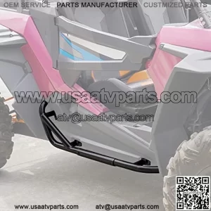 Nerf Bars Rock Sliders for RZR XP 1000 14-23, Combined Side Bumper Protection Frame Side Steps Nerf Bars for Polaris RZR S 1000 XP 1000 Turbo 900 Trail S 900 2014-2023 Accessories -2 Seater