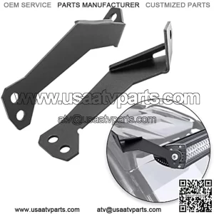 Upper Roof Brackets Roll Bar Cage Mount for 32" Straight/Curved LED Light Bar Compatible with Polaris RZR 900 1000