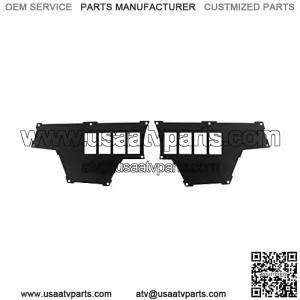 KEMIMOTO Dash Switch Panel, 8 Switch Panel Plate Compatible with Polaris RZR XP 1000 900 Set of 2 Black Powdercoated Dash Plate