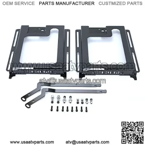 RZR Seat Base, Lower and Recline RZR Seat Base Accessories, For Polaris RZR 800/900 / S 1000 / XP 1000 / XP Turbo/General (PAIR)