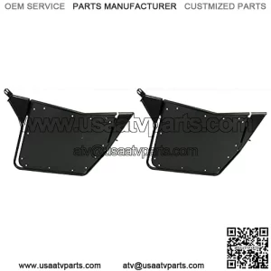 UTV Doors Fits for 2008-2014 Polaris RZR XP 900/800/800 S/570 2 Door Models,Heavy Duty Dual Stage Automotive Style Slam Latch (Set of 2).