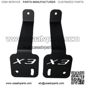 Can Am Maverick X3 42 inch ADJUSTABLE  LED LIGHT BAR BRACKET