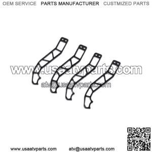 4x Anodized Black Door Latchs Door Handle For Can-Am Maverick X3 Models 2017-23