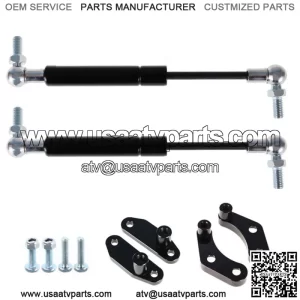 Anodized Black Front Rear Door Opener Kits For Can-Am Maverick X3 & Max