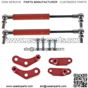 For Can-Am Maverick X3 2017-2020 Red Billet Aluminum Anodized Door Opener Kits