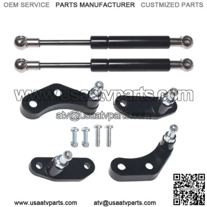 Black Billet Aluminum Anodized Door Opener Kit For Can-Am Maverick X3 2017-2022