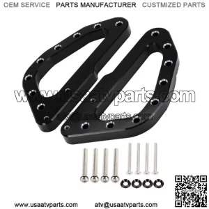 Grab Handle Hand Holder Grips Fit For CAN-AM Maverick X3 Max Aluminum Black