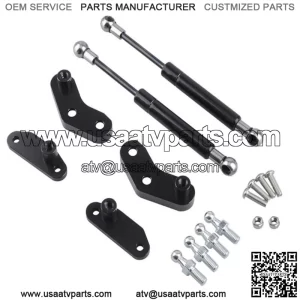 For Can-Am Maverick X3 2017-2022 Billet Aluminum Anodized Door Opener Kits Black