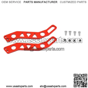 Steel Anodized Red Door Latches Handles Kit Fits Can-Am Maverick X3 & Max