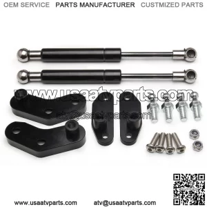 Billet Aluminum Anodized Door Opener Kits For Can-Am Maverick X3 2017-2020 Black