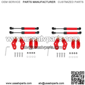 Fit 17-23 Can-Am Maverick X3 MAX R BR Turbo Red Billet Aluminium Door Opener Kit