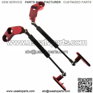 Red Aluminum Anodized Door Opener Kits For Can-Am Maverick X3 17 18 19 20