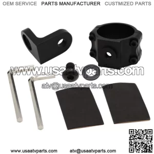 For Can-Am Maverick X3 Rear LED Flag Whip Antenna Reverse Light Mount Bracket