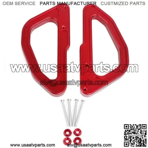 For 2017 - 2021 Can Am Maverick X3 Xds Xrs Xmr Xrc Turbo Red Grab Handle Holder