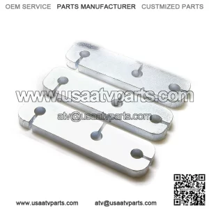 Mid-mounting kit for snowplow ATV 106020 Polaris-9.5mm thick silver iron plate