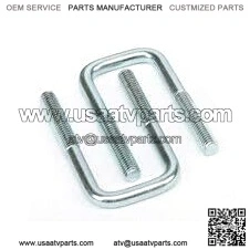 Snowplow center installation kit ATV 106020 Polaris-US 5/16-18 thread U-shaped screw-78.5 high