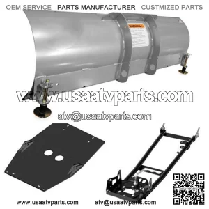 ATV 48" Snow Plow Kit Combo Honda Foreman 400 1995-02 Foreman 450 1998-04