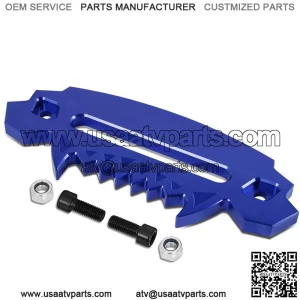 10"BLUE ALUMINUM HAWSE FAIRLEAD FOR SYNTHETIC WINCH ROPE GUIDE 4X4 OFFROAD ATV