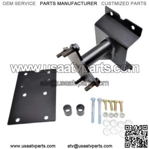 Dragonfire Racing Spare Tire Carrier Black 02-4801 (For: Kawasaki Teryx4 800)