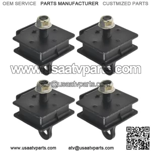 For 2004-2007 Yamaha  RHINO 660 BOTTOM & TOP ENGINE MOUNT RUBBER DAMPER KIT (Fits: Yamaha Rhino 660)