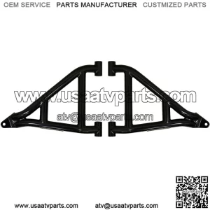 High Clearance Front A-Arms for 2015-2021 Polaris Ranger Midsize 570 / Crew - 1.5'' Forward Offset - Black