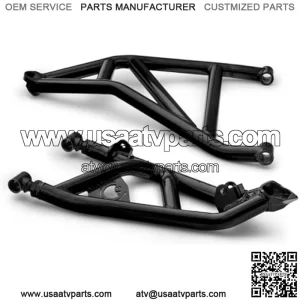 Atlas Pro 2" Forward Offset A-Arms for Can-Am Maverick X3 - Unleash the 64" Beast | Black