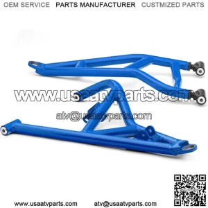 Heavy Duty High Clearance Forward Offset Front A-Arms for Polaris RZR XP 1000 / XP 4 1000 (2014-23) - Voodoo/Velocity Blue - Includes All 4 Arms - Run Up To A 33" Tire!