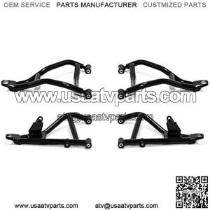 High Clearance 1.5" Forward Offset A-Arms for Can-Am Maverick Sport (2019+) - Black