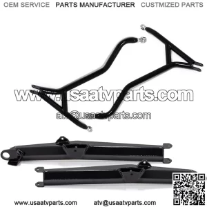 High Clearance Rear Trailing Arms and Rear Upper A-Arms Compatible with Honda Talon 1000R (2019+) - 1.5" of Clearance