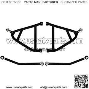 High Clearance Rear A-Arms for Can-Am Maverick XMR/DPS/XRS/MAX (See Fitment) - Black