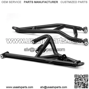 Polaris RZR XP Turbo High Clearance 1.5" Forward Offset A-Arms Black and Voodoo / Velocity Blue / Red