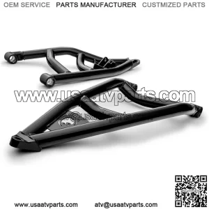 Atlas Pro High Clearance A-arms Compatible with 2019+ Honda Talon 1000R - Black - 0.5" Larger than OEM | 1.5" Steel Tubing | Adjustable Pivot Blocks | UV Resistant Powder Coat | Easy Install